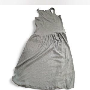 Universal Thread Ribbed Knit Top in Gray